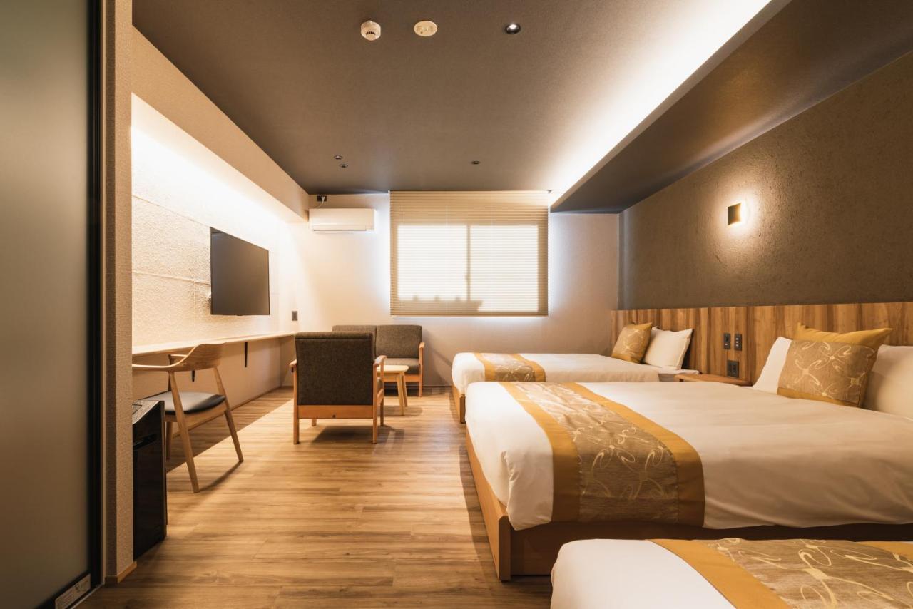 Апарт отель Grand Base Beppu Ekihigashi Экстерьер фото